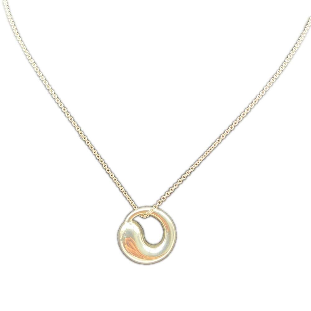 TIFFANY&Co. Eternal Circle Necklace, Silver SV925, Women's